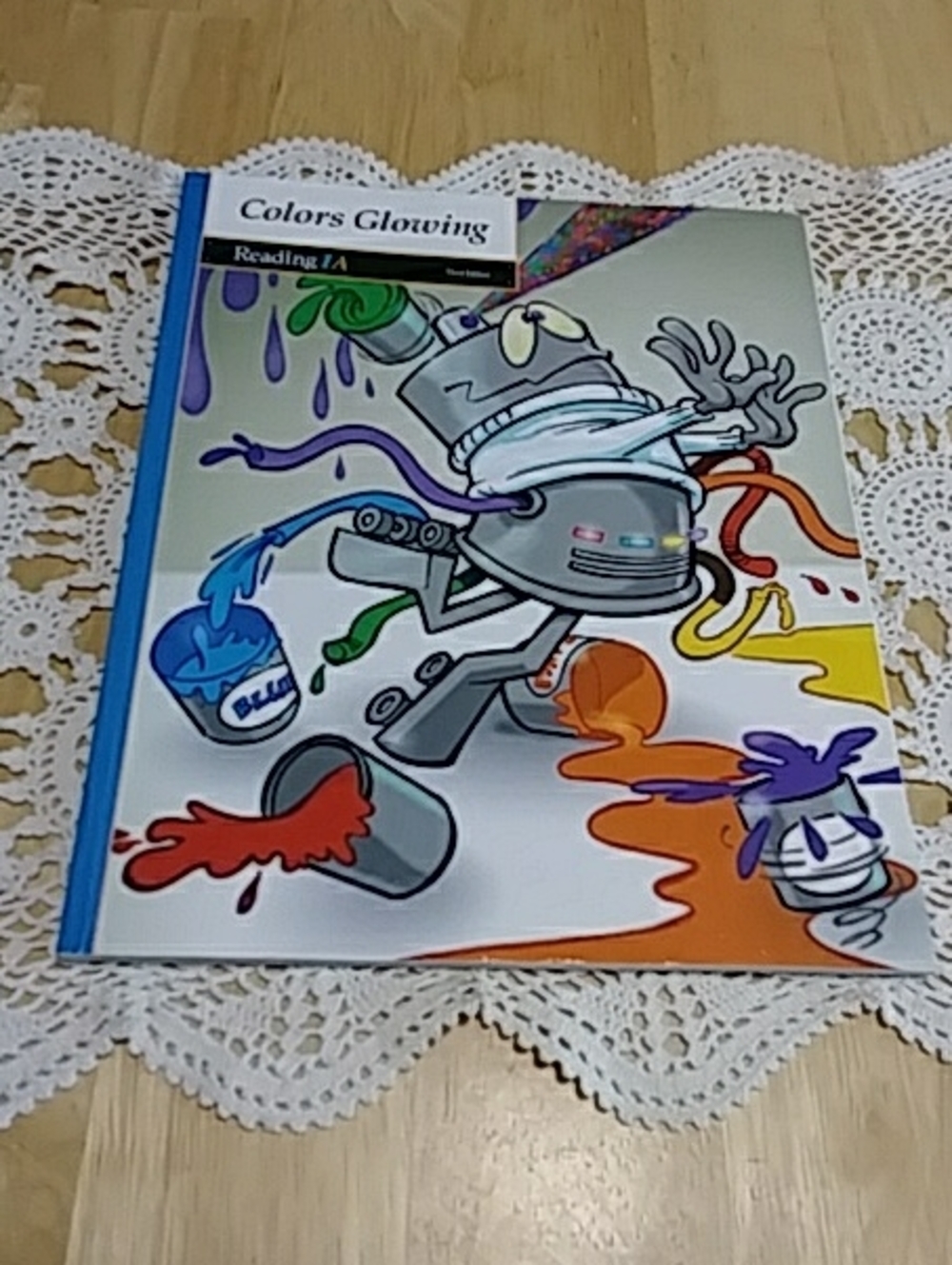 Educational Reader, BJU Press, Level Reading 1A learning colors theme